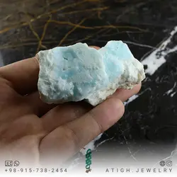 سنگ راف آراگونیت Aragonite معدنی کمیاب کیفیت بالا وزن حدود ۵۸۰ قیراط تخصصی  چاکرا درمانی