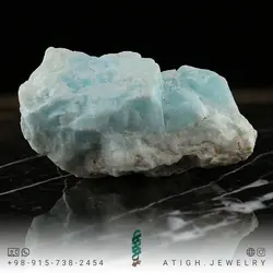 سنگ راف آراگونیت Aragonite معدنی کمیاب کیفیت بالا وزن حدود ۵۸۰ قیراط تخصصی  چاکرا درمانی
