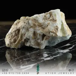 سنگ راف آراگونیت Aragonite معدنی کمیاب کیفیت بالا وزن حدود ۵۸۰ قیراط تخصصی  چاکرا درمانی
