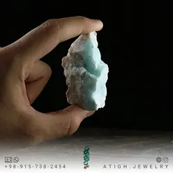 سنگ راف آراگونیت Aragonite معدنی کمیاب کیفیت بالا وزن حدود ۵۸۰ قیراط تخصصی  چاکرا درمانی