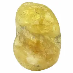 سنگ راف سیترین معدنی (تامبل سنگی) خوشرنگ مناسب سنگ درمانی و دکوری تنظیم و تعادل چاکرای خورشیدی