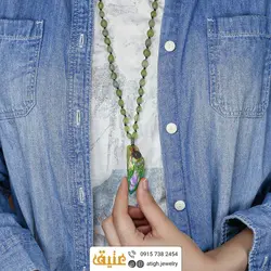 سینه ریز کوارتز تیتانیوم راف معدنی هفت رنگ همراه شاه مقصود افغان شفاف طبیعی بافت گره ای