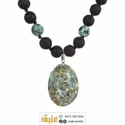 سینه ریز سرپنتین (مارسنگ) مات و لاوا معدنی خاص بافت گره ای