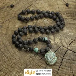 سینه ریز سرپنتین (مارسنگ) مات و لاوا معدنی خاص بافت گره ای