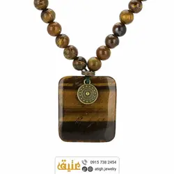 سینه ریز چشم ببر طبیعی بافت با حدید مکعبی‌