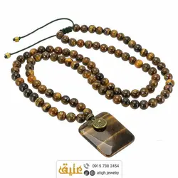 سینه ریز چشم ببر طبیعی بافت با حدید مکعبی‌