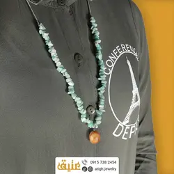 سینه ریز عقیق باباقوری خوش نقش و لاریمار‌ معدنی