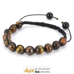 دستبند بافت‌ چشم ببر معدنی