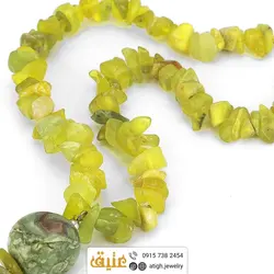 سینه ریز زبرجد و جاسپر چریکی‌