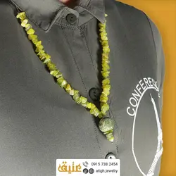 سینه ریز زبرجد و جاسپر چریکی‌