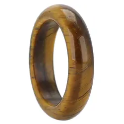 حلقه سنگی چشم ببر معدنی بازی نور و رنگ زیبا تخصصی سنگ درمانی سایز 57 استاندارد