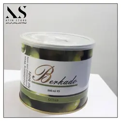 موم کنسروی زیتون 500ml برکادو