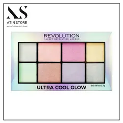 پالت هایلایتر رولوشن مدل ultra cool glow