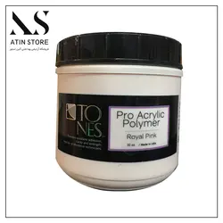 پودر کاشت ناخن تونز tones مدل pro acrylic polymer پیمانه ای (20 گرم)
