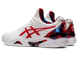 کفش تنیس مردانه اسیکس مدل Court FF Novak L.E White/Red
