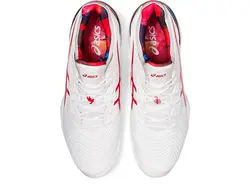 کفش تنیس مردانه اسیکس مدل Court FF Novak L.E White/Red