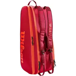 ساک تنیس ویلسون مدل Tour 6 Pack Maroon