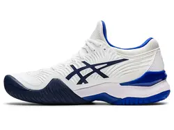 کفش تنیس زنانه اسیکس مدل Court FF 2 White/Lapis