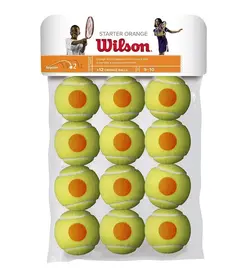 توپ تنیس ویلسون 12عددی مدل Starter Orange Ball