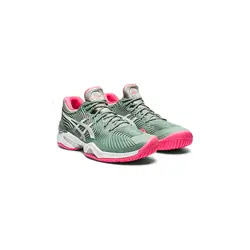 کفش تنیس زنانه اسیکس مدل Court FF 2 Slate Grey/White