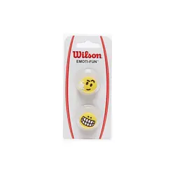 ضربه گیر راکت تنیس ویلسون مدل Emoti Fun Dampener - Big Smile & Call Me