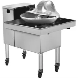 سبزی خرد کن بشقابی دهانه 90 سانتیمتر دو موتوره 2+1.5 اسب بخار 40 کیلوگرمی