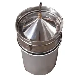 دبه تقطیر(عرق گیر/گلاب گیر) زودپزی 120 لیتری