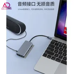 هاب USB Type-C برند Gopala  مدل Gopala brand Gopala model 12in1-port HDMI 4K PD100W