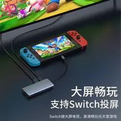 هاب USB Type-C برند Gopala  مدل Gopala brand Gopala model 12in1-port HDMI 4K PD100W