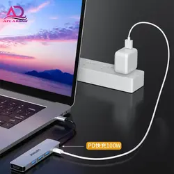 هاب USB Type-C برند فیلیپس مدل Philips 5port HDMI 4K 30HZ