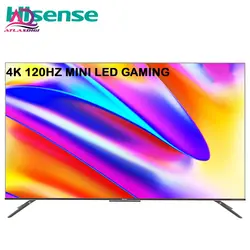 مانیتور گیمینگ 65 اینچی هایسنس مدل Hisense 65E8G 65 inch 4K MINI LED 120HZ smart screen