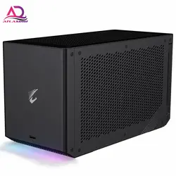 محفظه کارت گرافیک خارجی آئوروس مدل AORUS RTX 3080-10GB Gaming Box WATERFORCE All-in-One Cooling System