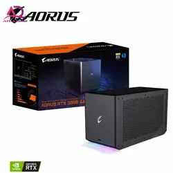 محفظه کارت گرافیک خارجی آئوروس مدل AORUS RTX 3080-10GB Gaming Box WATERFORCE All-in-One Cooling System