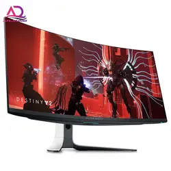 مانیتور گیمینگ خمیده 34 اینچ الین ویر مدل ALIENWARE 34 Quantum Dot OLED 4K 175Hz 1800R