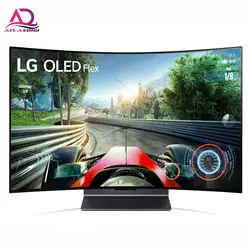 مانیتور گیمینگ خمیده الجی مدل LG OLED evo Flex 42 4K OLED 120Hz