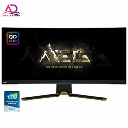 مانیتور گیمینگ خمیده 34 اینچ ام اس آی مدل  MSI MEG 342C QD-OLED  2023 4K 175HZ OLED