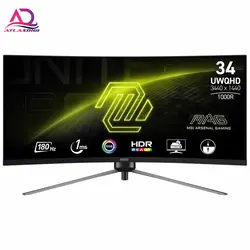 مانیتور گیمینگ 34 اینچ MSI مدل MSI MAG 345CQR 34