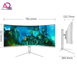 مانیتور گیمینگ خمیده 30 اینچ TITAN ARMY مدل Titan Legion A30QR 30inch-2K 1MS 1500R 200HZ