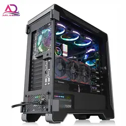 کیس کامپیوتر ترمالتیک مدل Thermaltake Aluminum Tempered Glass Atx Mid Tower