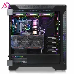 کیس کامپیوتر ترمالتیک مدل Thermaltake Aluminum Tempered Glass Atx Mid Tower