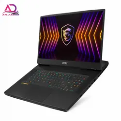 لپ تاپ گیمینگ  ام اس ای مدل  MSI Titan GT77 i9-12900HX RTX3080Ti 128G ram 2TB ssd 17.3 4K 120HZ