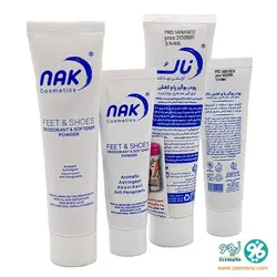 پودر بوگیر کفش تیوبی ناک در سایزبندی