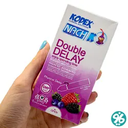 کاندوم تاخیری کدکس مدل دابل دیلی (10 عددی)