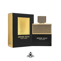 عطر زنانه اینتنس گلد پور فم فراگرنس ورد Fragrance World Intense Gold Pour Femme