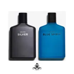 ادکلن ست زارا من سیلور و بلو اسپریت ZARA MAN SILVER  BLUE SPIRIT