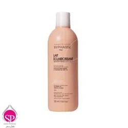 شیر روشن کننده بدن بایفاس با عصاره گندم 500 میلی مناسب برای انواع پوست