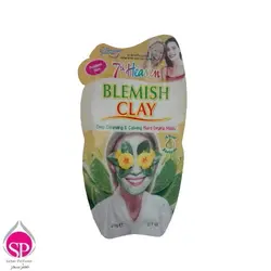ماسک صورت مونته ژنه سری 7th Heaven مدل Blemish clay حجم 20 میلی لیتر