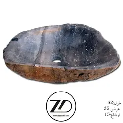 روشویی سنگی رودخانه ای کد 69