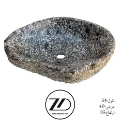 روشویی سنگی رودخانه ای کد 86