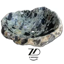 روشویی سنگی رودخانه ای کد 55